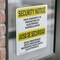 Signmission Electronic Surveillance Bilingual OSHA Security Notice Sign, Vinyl Decal, 10in W x 14in L, 2PK OS-2PACK-SN-D-1014-L-11532 - alternate 5